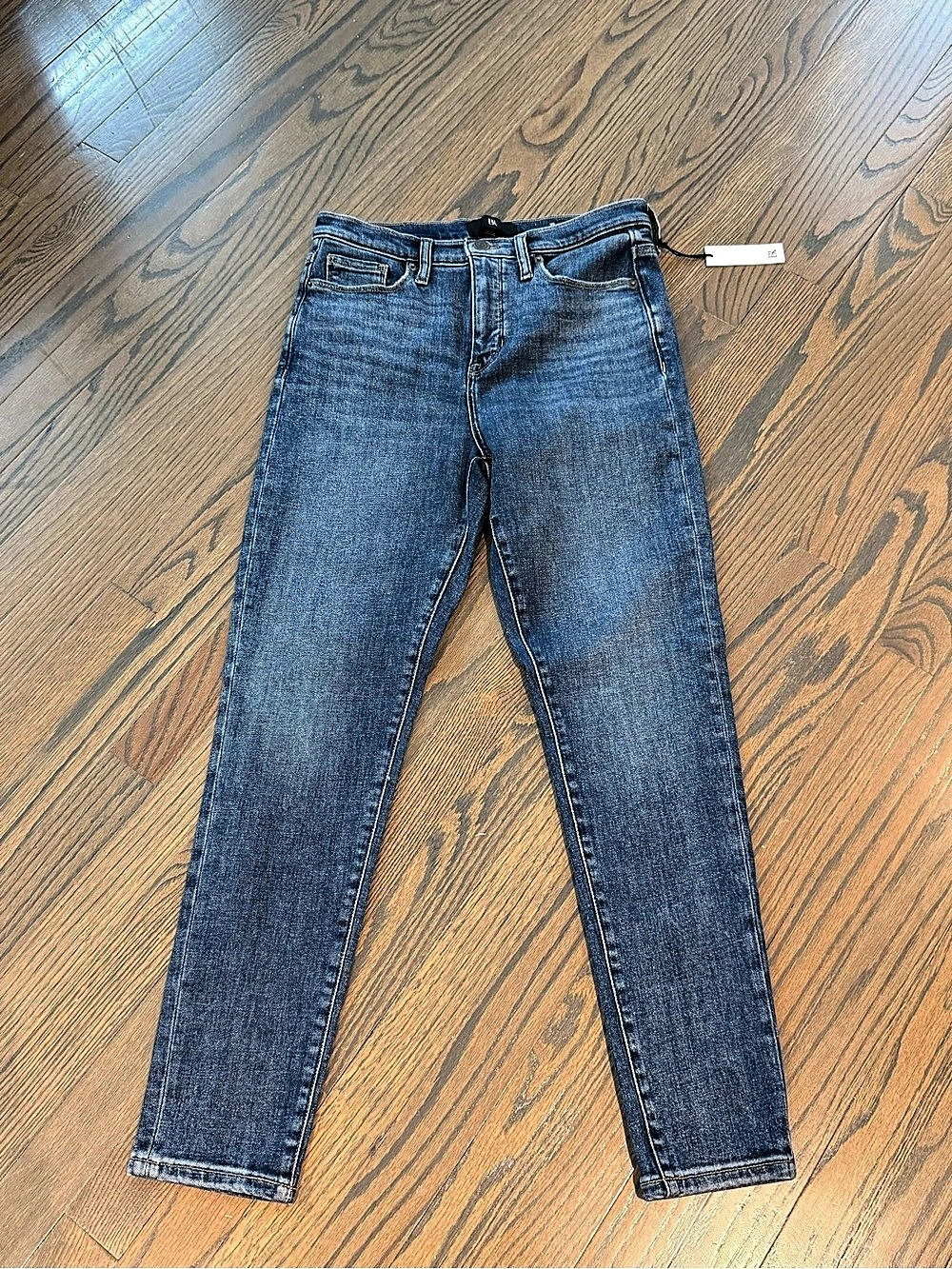 BR The High Skinn Skinny Jeans Blue Waist 28 NWT